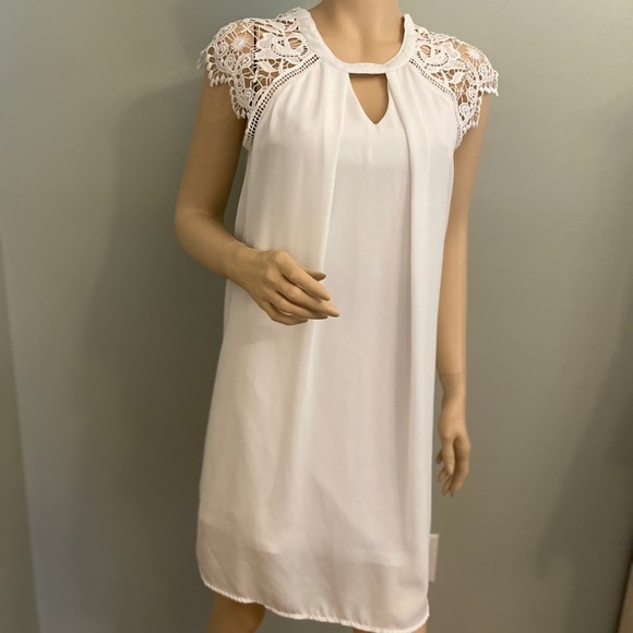 She + Sky white slip dress 6‎ for $36 - Picture 8 of 12